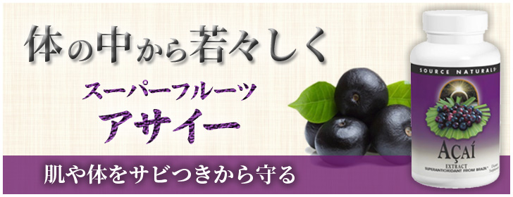 アサイー 500mg 120カプセル